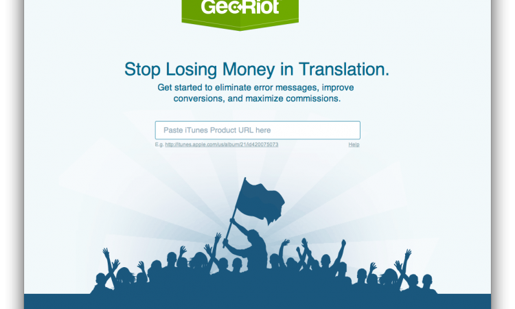 Amazon iTunes Affiliate GeoRiot